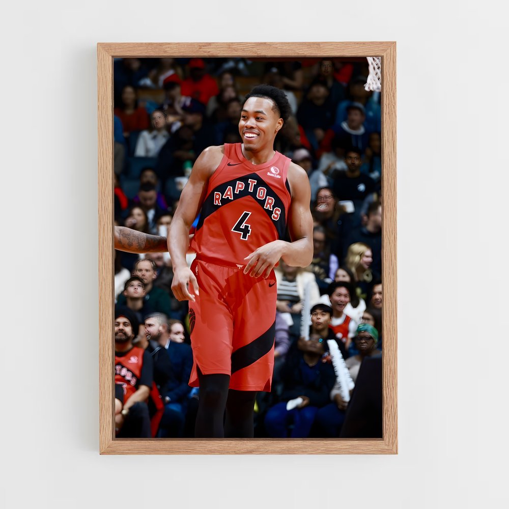 Poster Scottie barnes – affiche Basketball (vue 4)
